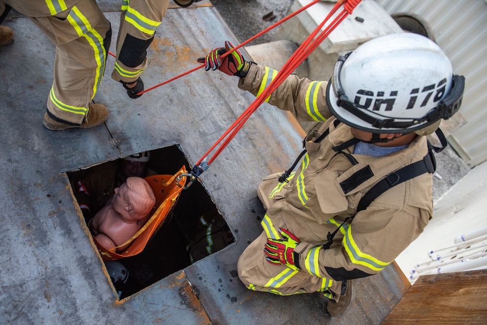 Firefighters Train to Save Lives During Vigilant Guard 2021