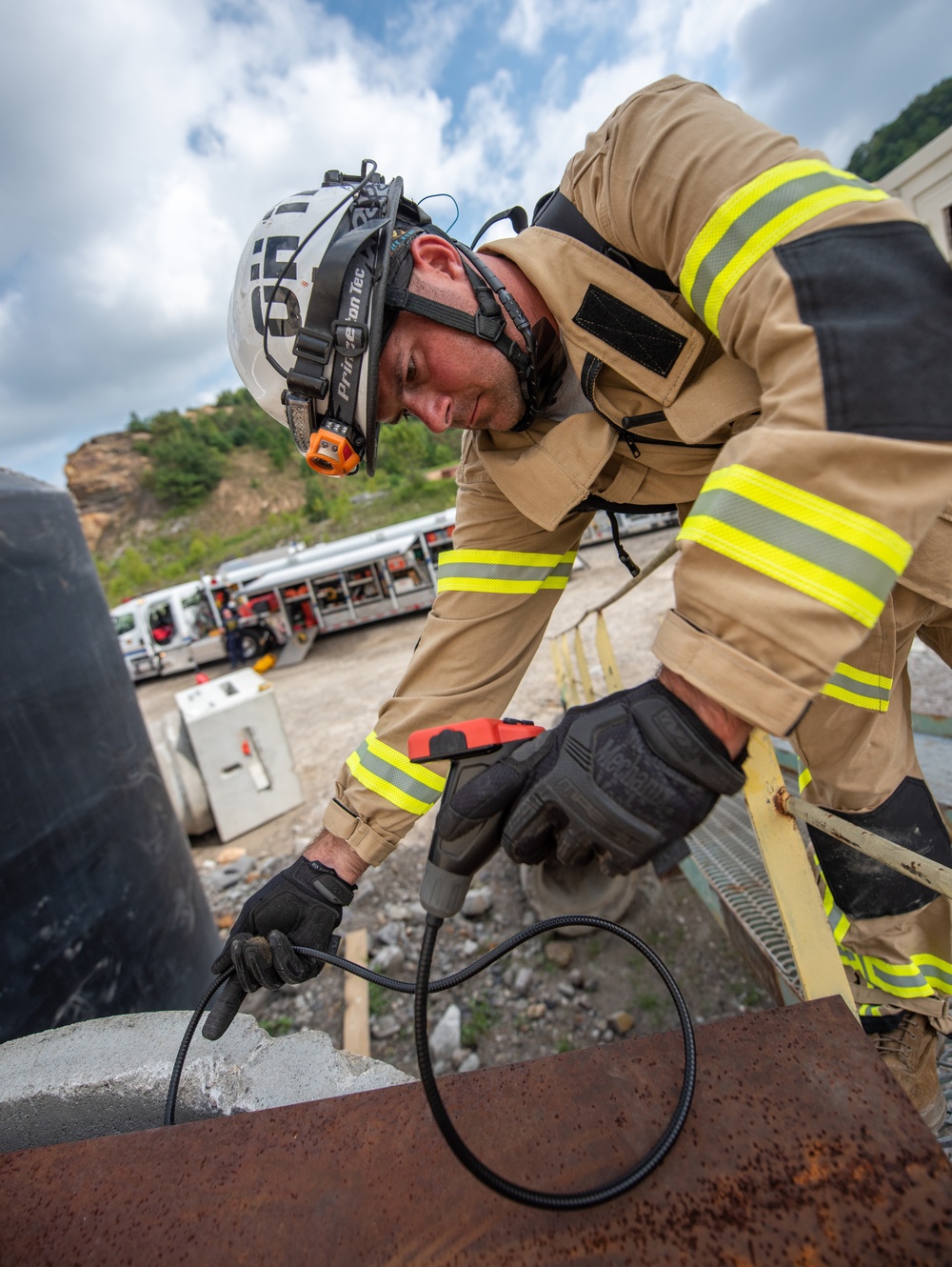 Firefighters Train to Save Lives During Vigilant Guard 2021