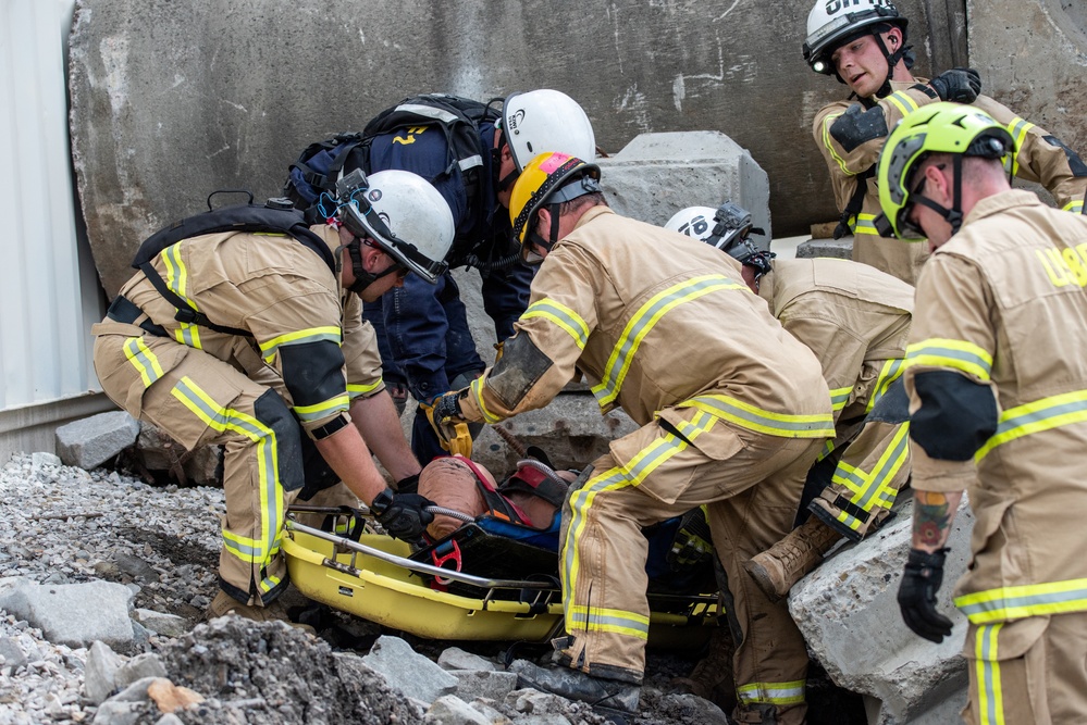 Firefighters Train to Save Lives During Vigilant Guard 2021