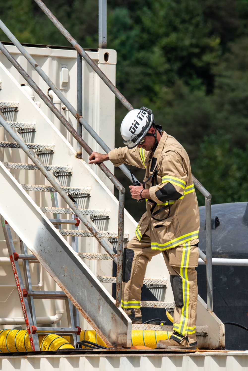 Firefighters Train to Save Lives During Vigilant Guard 2021