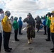 The Harry S. Truman Carrier Strike Group is on a scheduled deployment in the U.S. Sixth Fleet area of operations in support of naval operations to maintain maritime stability and security.