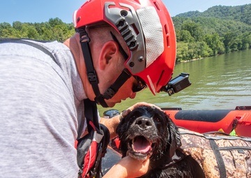 Still Water Rescue Training at Vigilant Guard 2021