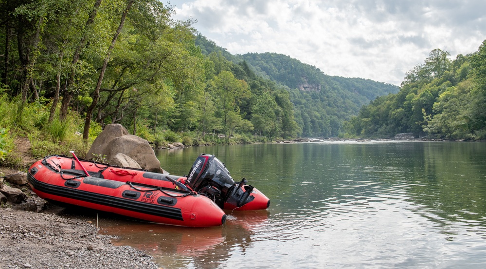 Swift Water Rescue Training at Vigilant Guard 2021