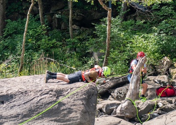 Swift Water Rescue Training at Vigilant Guard 2021