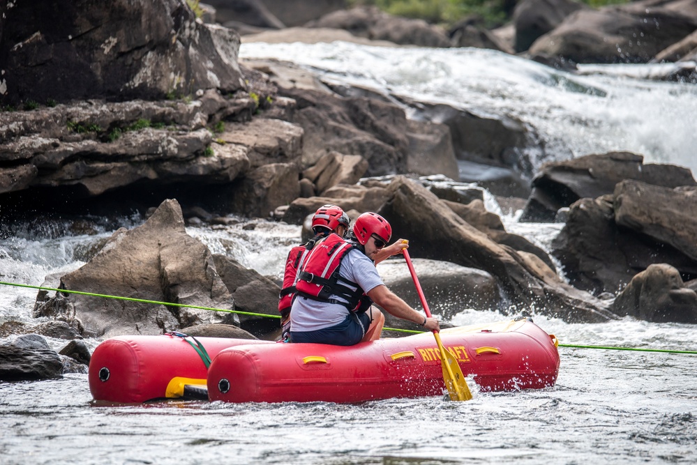 Swift Water Rescue Training at Vigilant Guard 2021