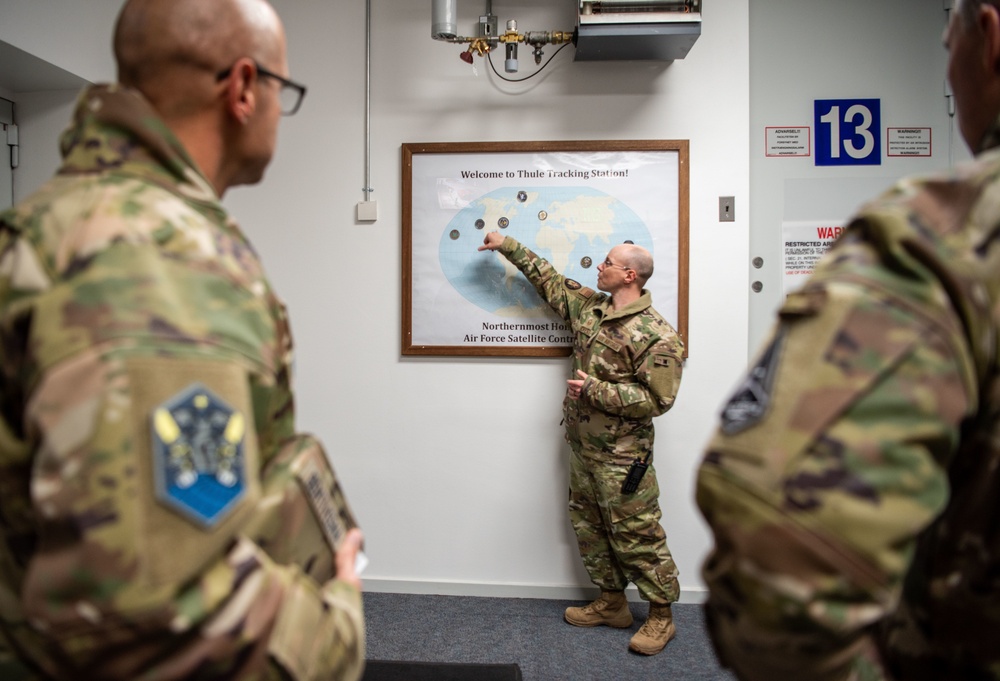 SpOC Commander and SEL visit Thule AB, DoD’s northern most installation
