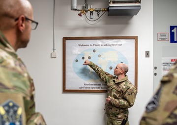 SpOC Commander and SEL visit Thule AB, DoD’s northern most installation