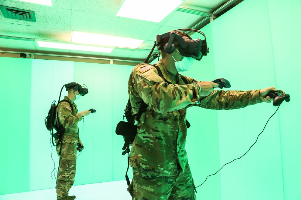 Soldiers from the Army’s 3rd Infantry Division at Fort Stewart, Georgia test NVG