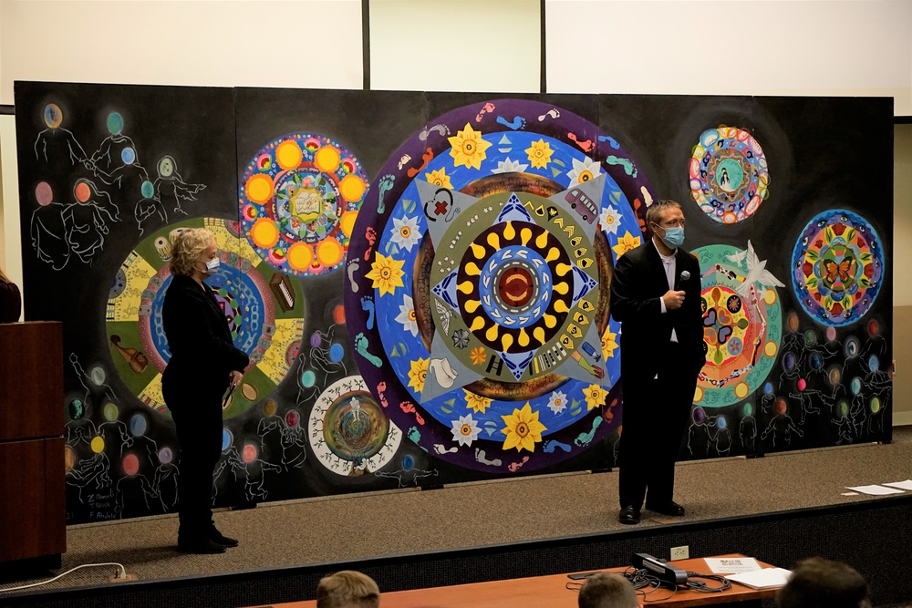 Task Force Atterbury: The completed “Traveling Mural”