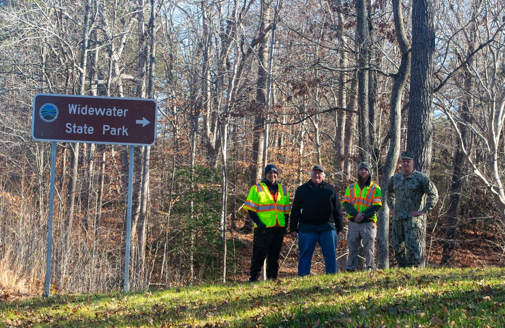 Quantico partners with Prince William County to repair Russell Road