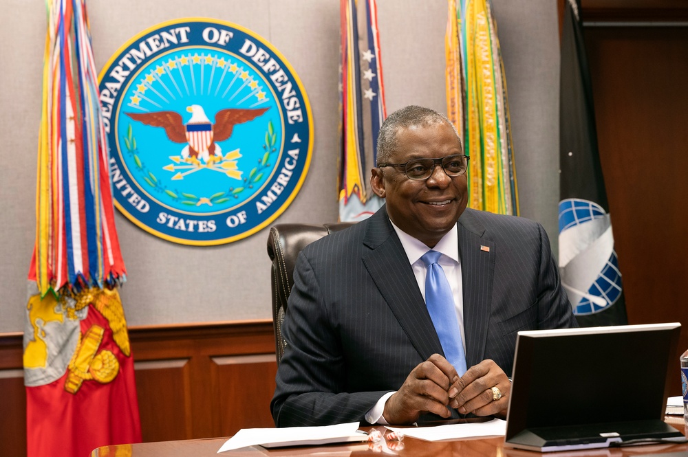 Secretary Austin Talks with Troops for the Holidays