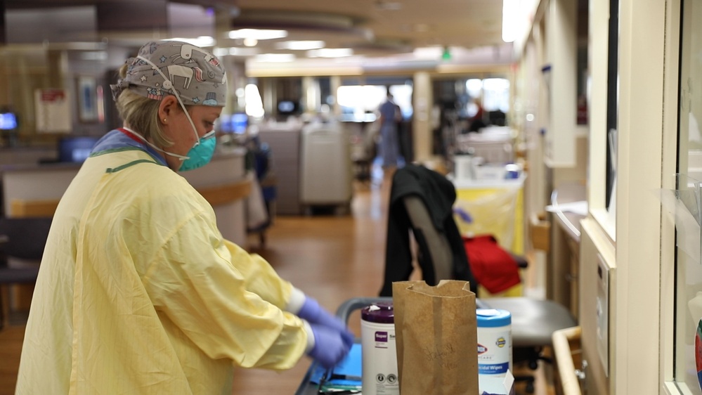 U.S. Navy medical response team learns the ropes at Indiana hospital