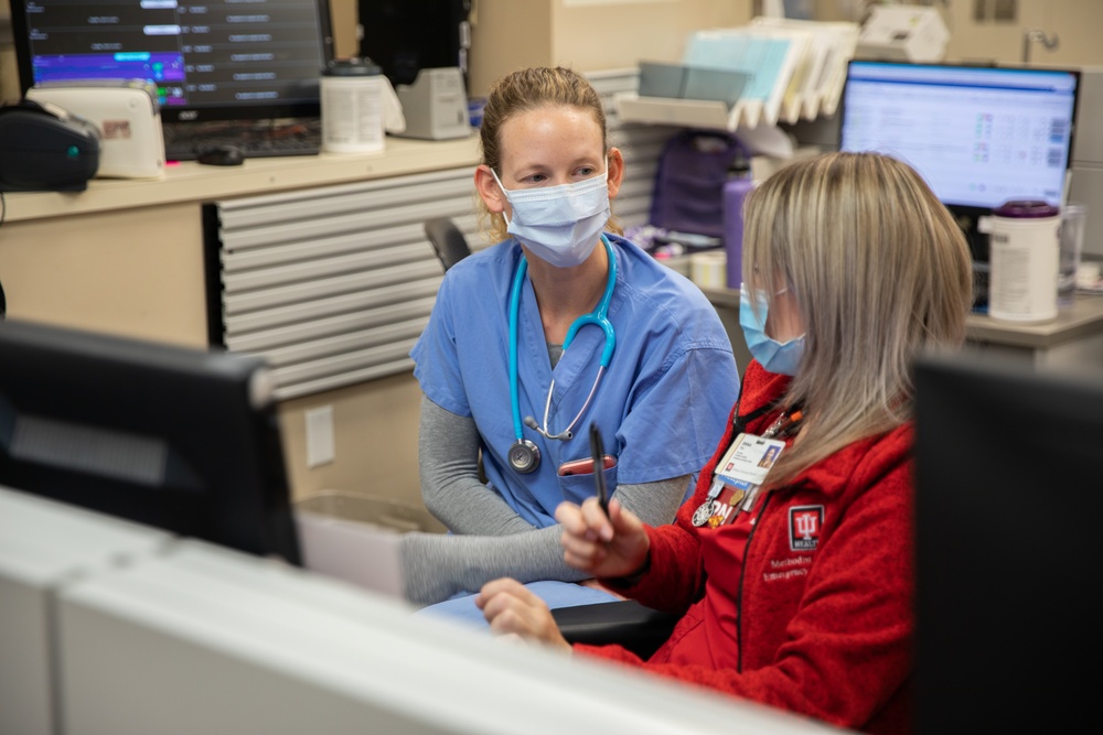 U.S. Navy medical response team learns the ropes at Indiana hospital