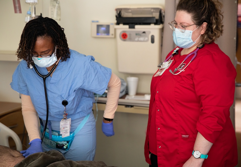 U.S. Navy medical response team learns the ropes at Indiana hospital