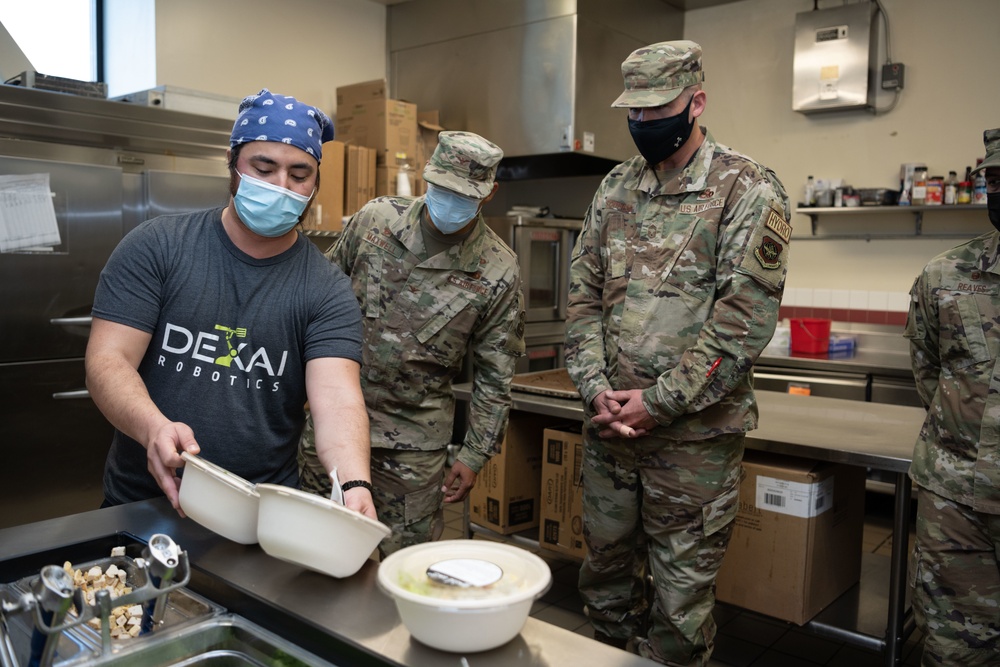Monarch DFAC leads the way in automating food preparation
