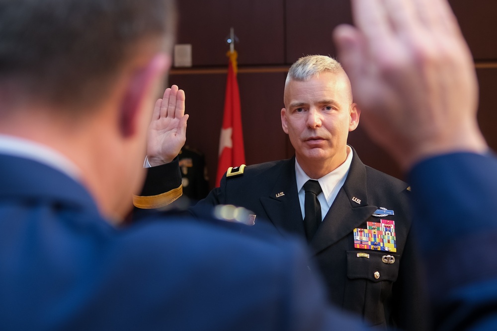 National Guard general promoted in Camp Withycombe