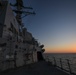 USS Chafee (DDG 90) Sails In The East China Sea