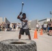 332nd AEW firefighters run obstacle course