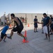 332nd AEW firefighters run obstacle course