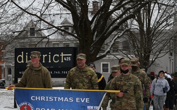 NY National Guard Troops Support Christmas Eve Road March