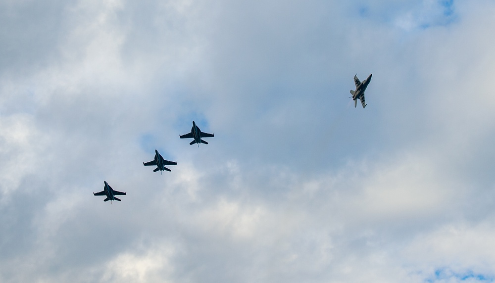 The Harry S. Truman Carrier Strike Group is on a scheduled deployment in the U.S. Sixth Fleet area of operations in support of naval operations to maintain maritime stability and security.