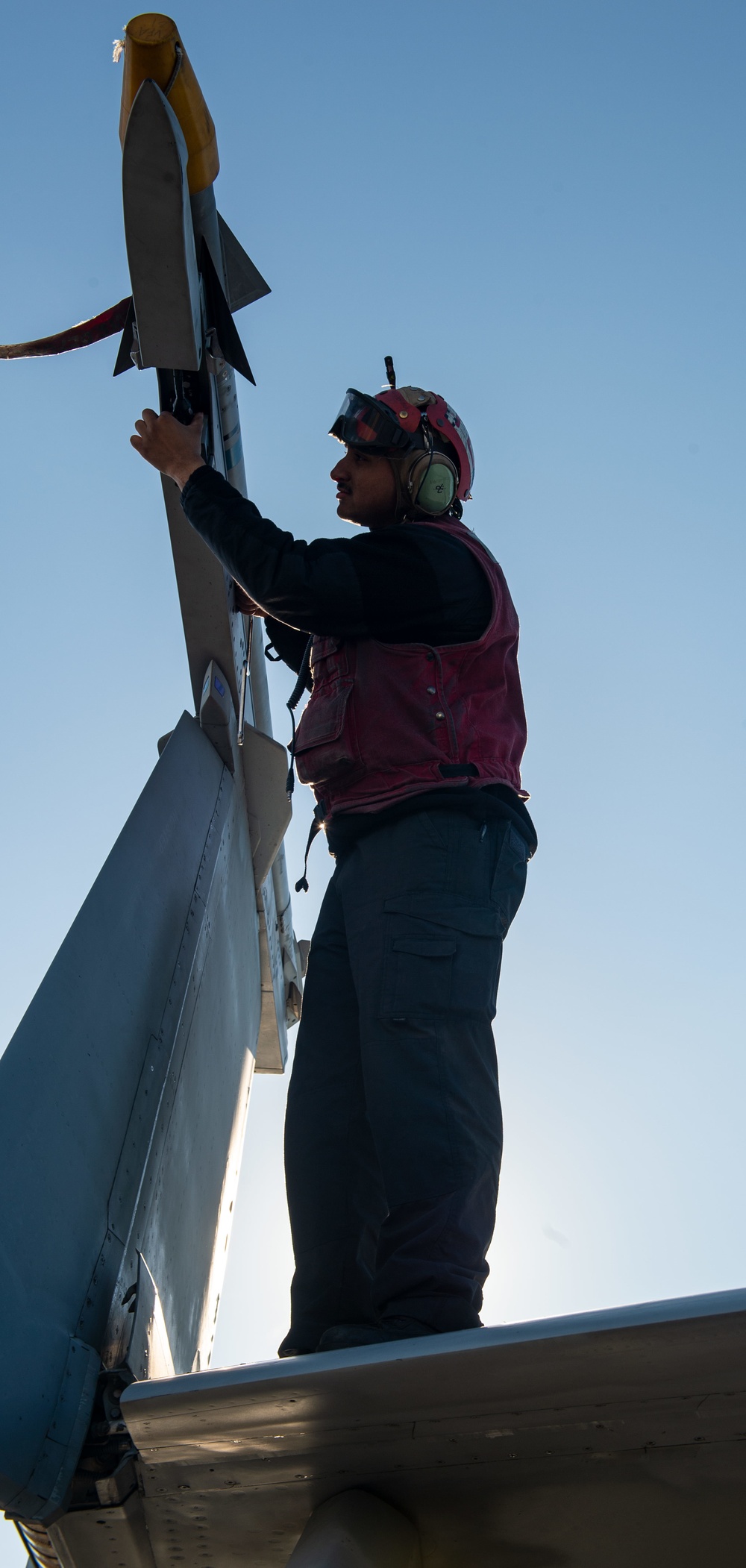 The Harry S. Truman Carrier Strike Group is on a scheduled deployment in the U.S. Sixth Fleet area of operations in support of naval operations to maintain maritime stability and security.