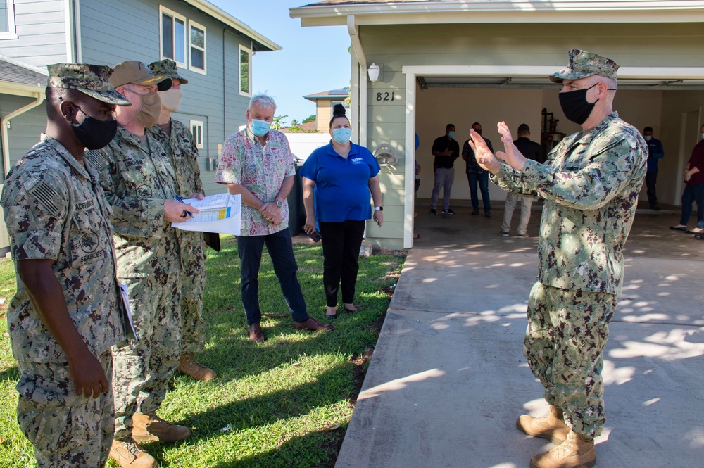 Rear Adm. Korka Site Visit