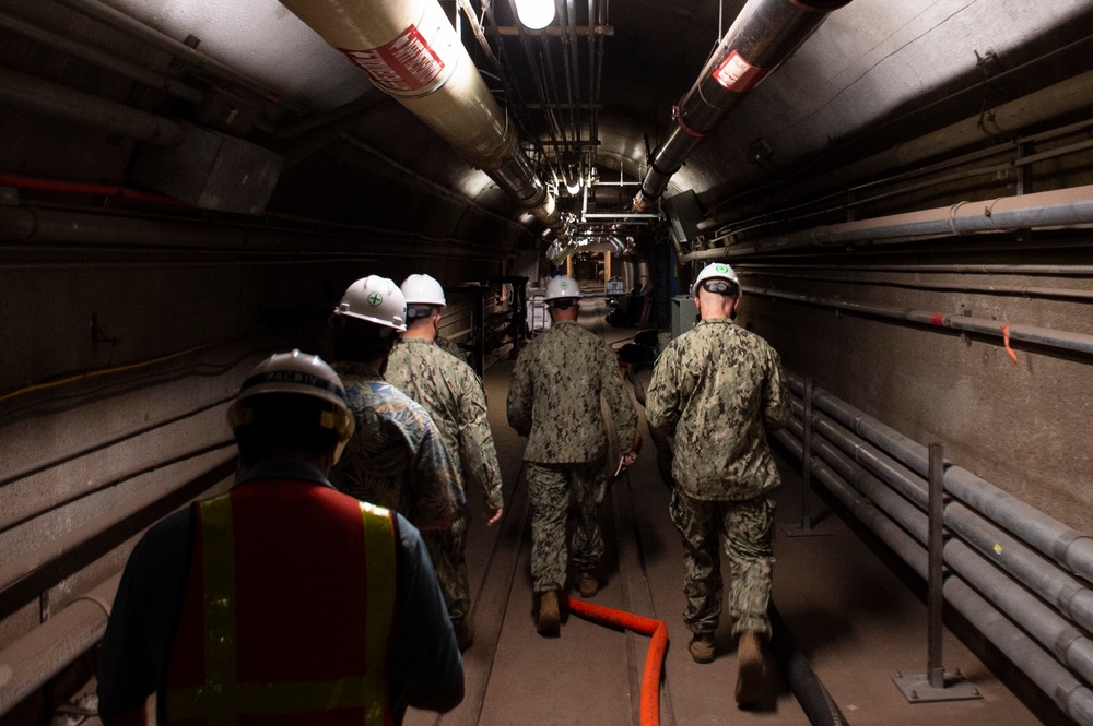 Rear Adm. Korka Site Visit