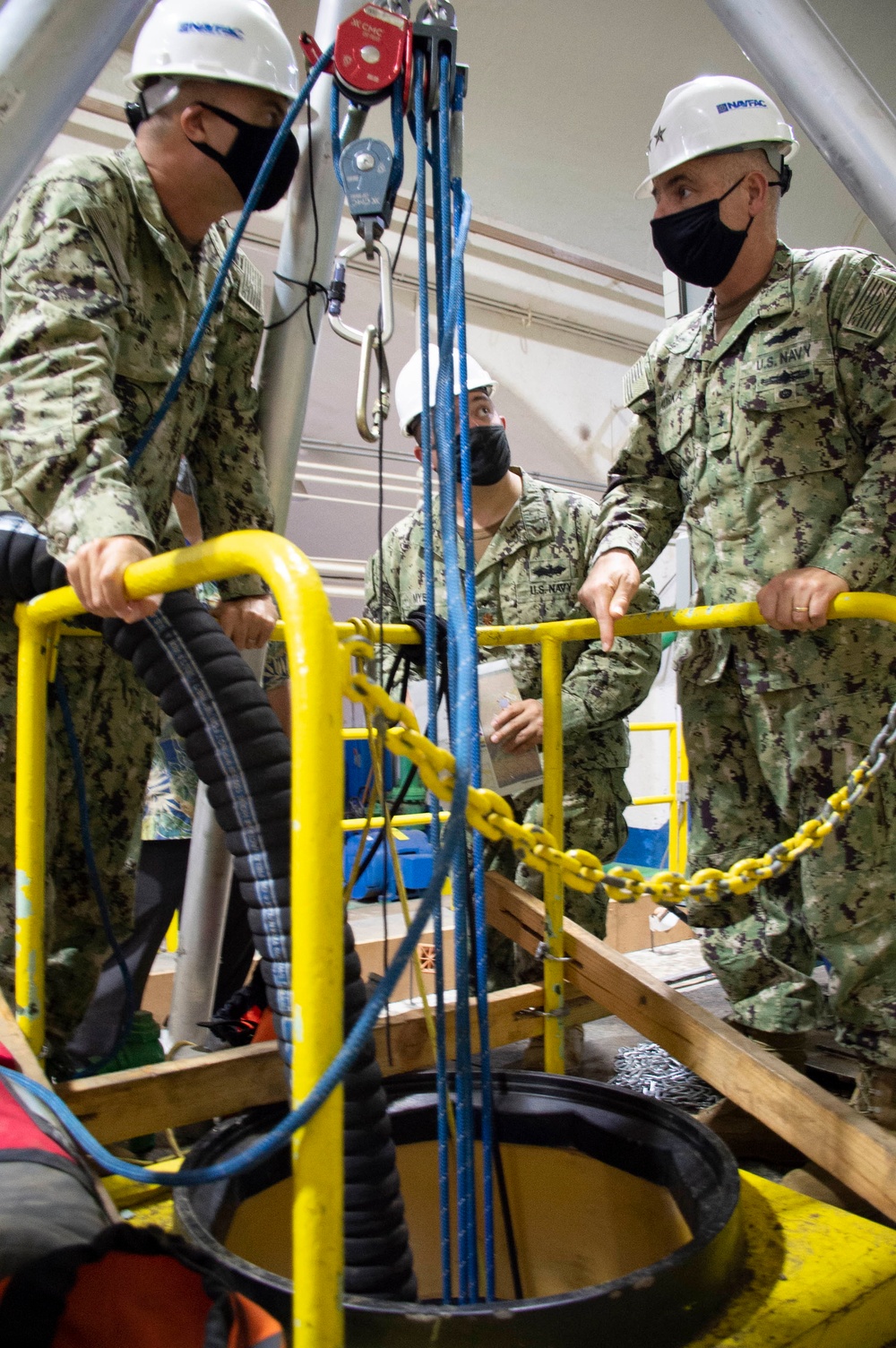 Rear Adm. Korka Site Visit