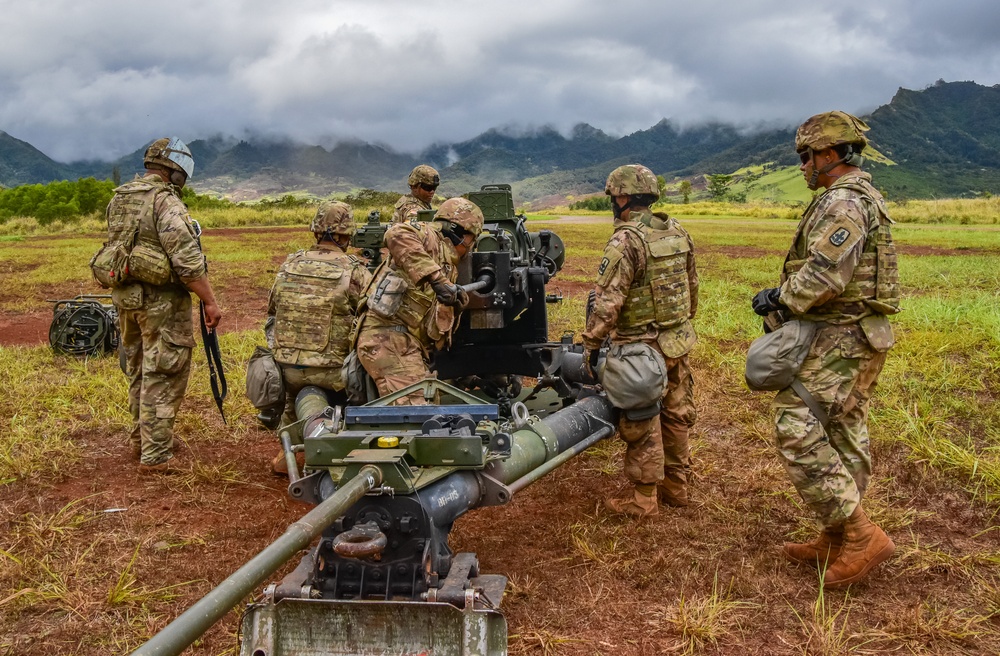 HIARNG King of Battle conduct fire missions