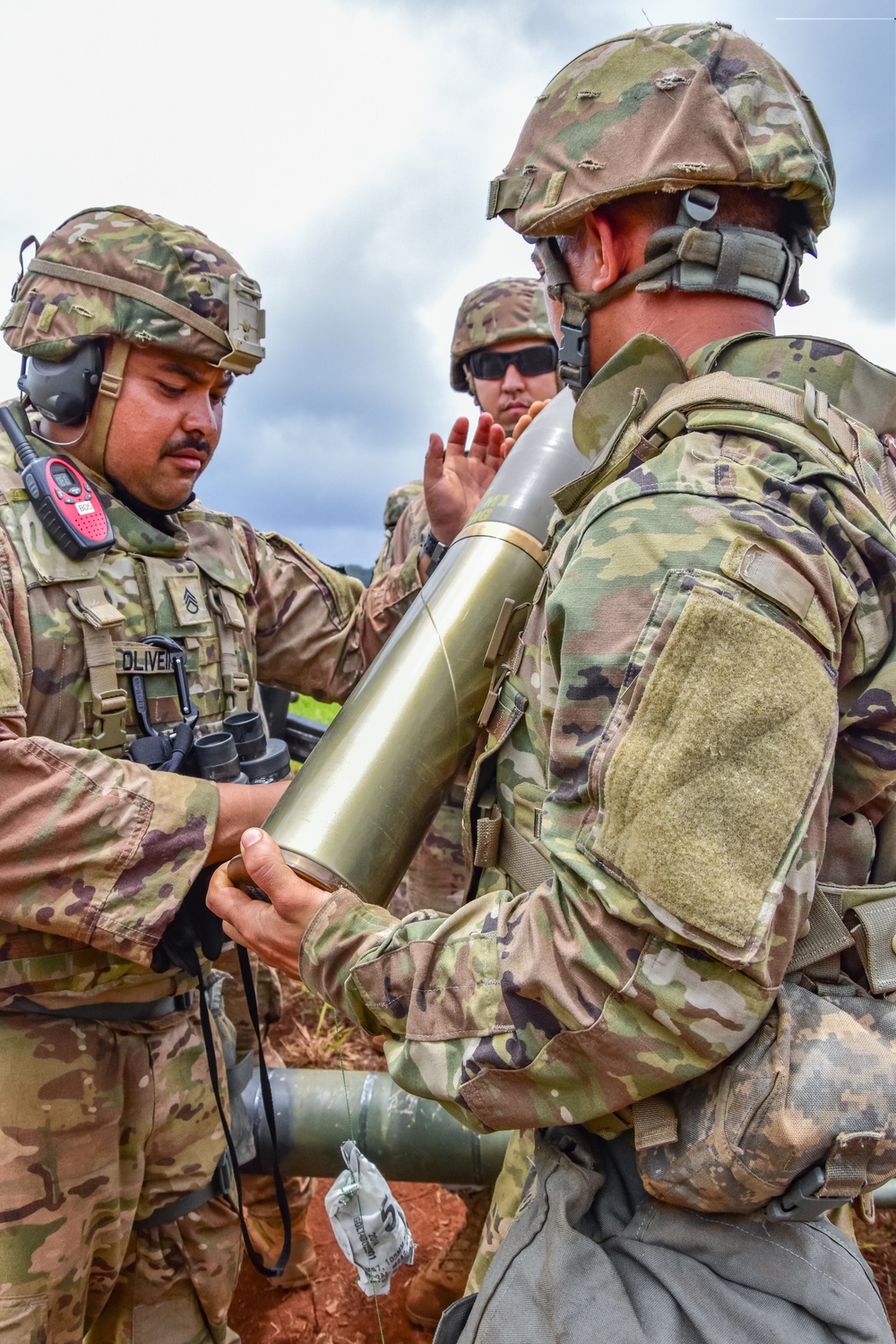 HIARNG King of Battle conduct fire missions