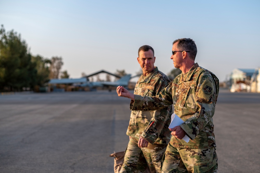 U.S. Air Forces Central commander visits 332nd AEW