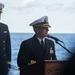 The Harry S. Truman Carrier Strike Group is on a scheduled deployment in the U.S. Sixth Fleet area of operations in support of naval operations to maintain maritime stability and security.