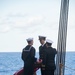 The Harry S. Truman Carrier Strike Group is on a scheduled deployment in the U.S. Sixth Fleet area of operations in support of naval operations to maintain maritime stability and security.