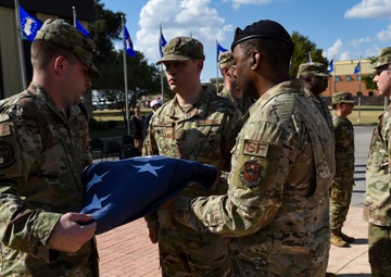 Sheppard honors POWs, MIAs with retreat ceremony, 24-hour run