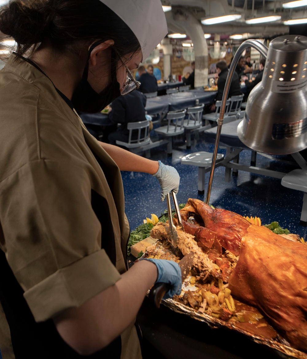 Christmas on the USS Nimitz