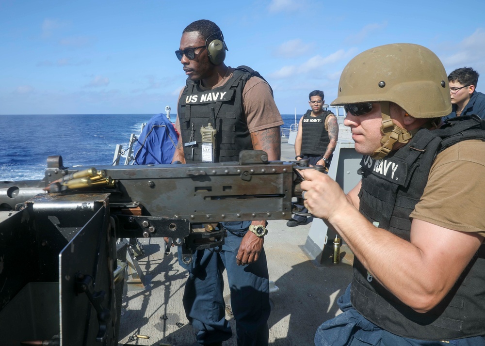 Machine Gun Familiarization