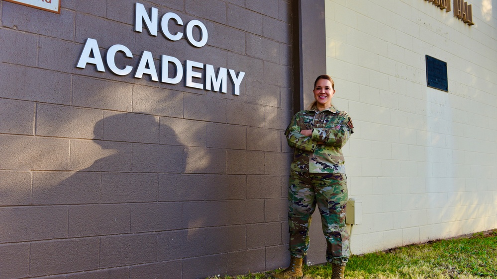 Chief Master Sgt. Julia Bruner becomes first Sheppard NCOA commandant