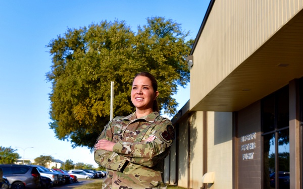Chief Master Sgt. Julia Bruner becomes first Sheppard NCOA commandant