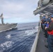 USS Benfold Conducts Replenishment-At-Sea with JS Towada