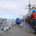 USS Benfold Conducts Replenishment-At-Sea with JS Towada