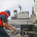 USS Benfold Conducts Replenishment-At-Sea with JS Towada