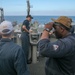 USS Benfold Conducts Replenishment-At-Sea with JS Towada