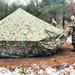 Marines practice building Arctic tent as part of CWOC Class 22-01 training