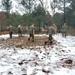 Marines practice building Arctic tent as part of CWOC Class 22-01 training