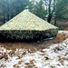 Marines practice building Arctic tent as part of CWOC Class 22-01 training