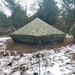 Marines practice building Arctic tent as part of CWOC Class 22-01 training