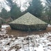 Marines practice building Arctic tent as part of CWOC Class 22-01 training