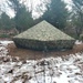 Marines practice building Arctic tent as part of CWOC Class 22-01 training