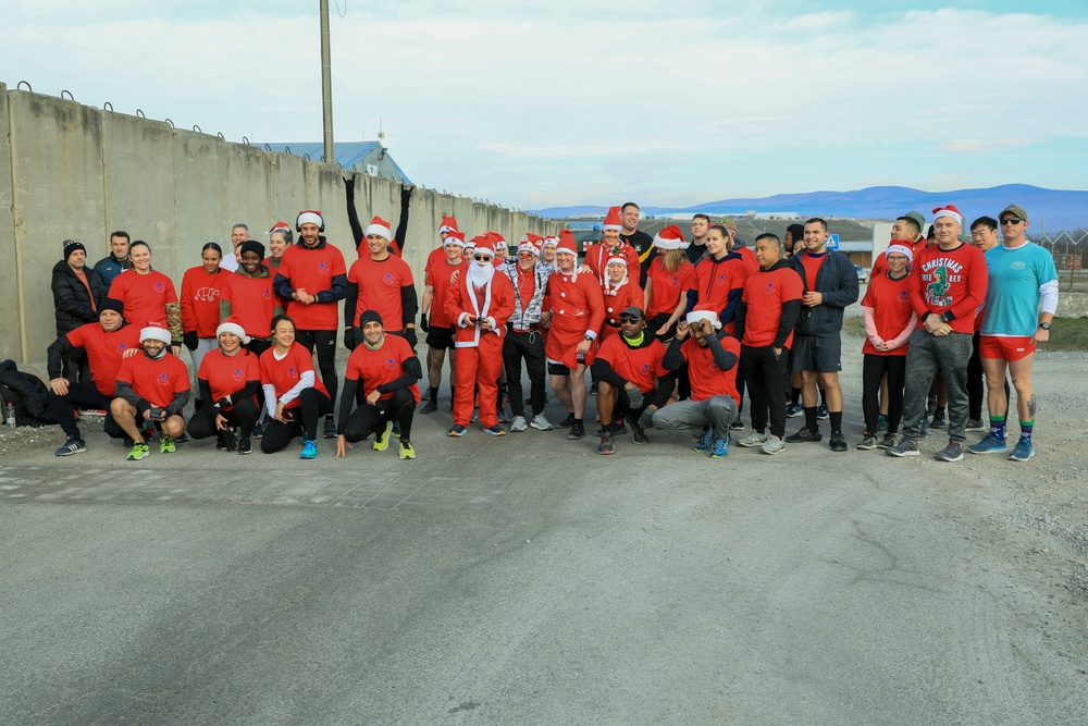 Christmas Day 5K at Camp Bondsteel, Kosovo